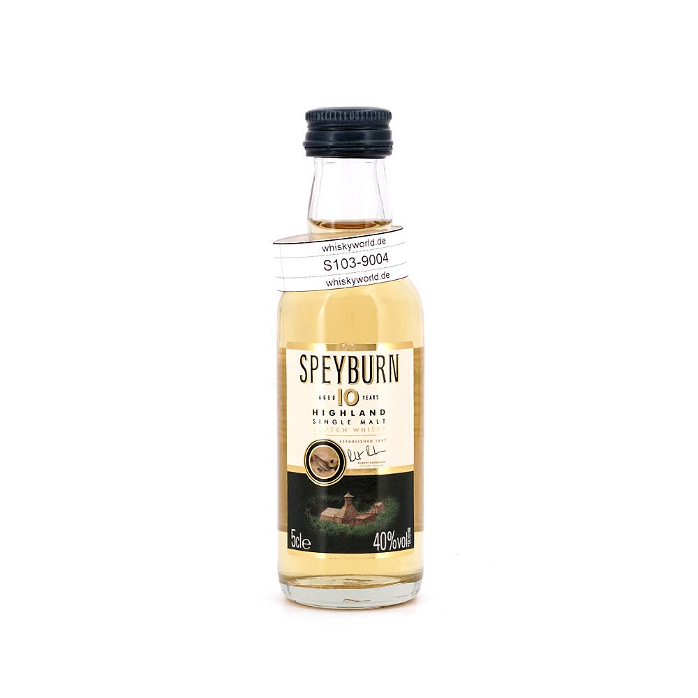Speyburn 10 Jahre Miniatur 0,050 L/ 40.0% vol Speyburn 10 Jahre Miniatur 0,050 L/ 40.0% vol