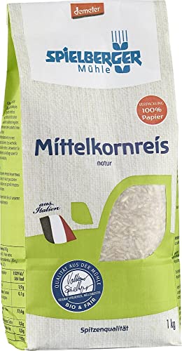 Spielberger Bio Mittelkornreis, natur, demeter (1 x 1 kg) von Spielberger