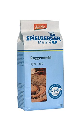 Spielberger Bio Roggenmehl Type 1150, demeter (12 x 1000 gr)
