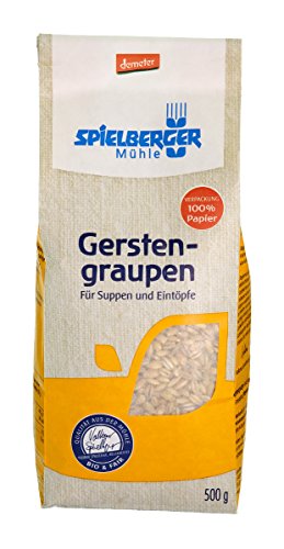 Spielberger Mühle Gerstengraupen, demeter - Bio - 500g von Spielberger Mühle