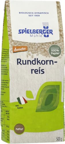 Spielberger Bio Rundkornreis, natur, demeter (1 x 500 gr) von Spielberger