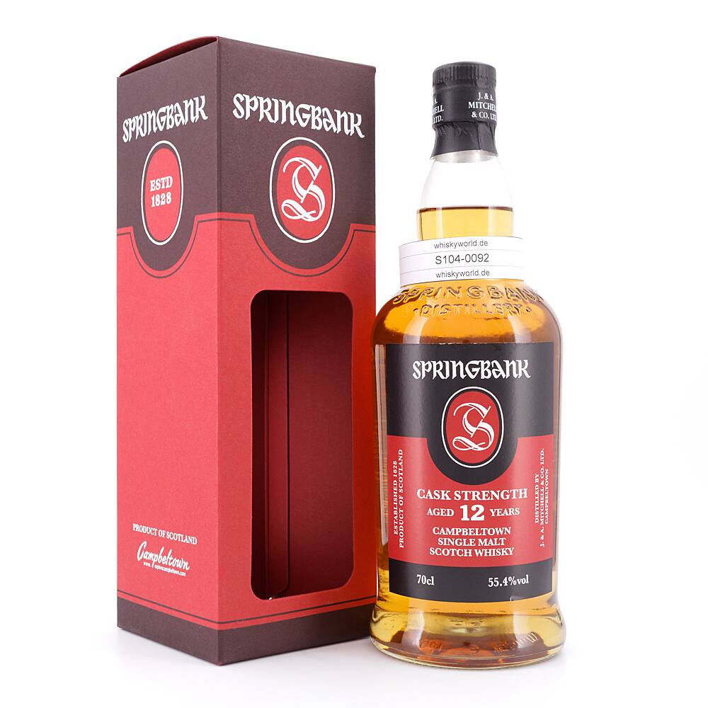 Springbank 12 Jahre Cask Strength Release 2021 0,70 L/ 55.4% vol Springbank 12 Jahre Cask Strength Release 2021 0,70 L/ 55.4% vol