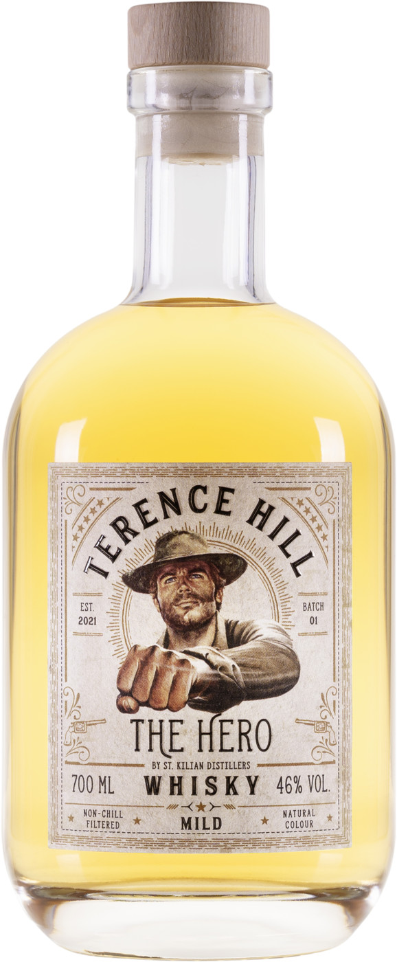 St. Kilian Distillers Terence Hill The Hero Mild 46% 0,7L St. Kilian Distillers Terence Hill The Hero Mild 46% 0,7L