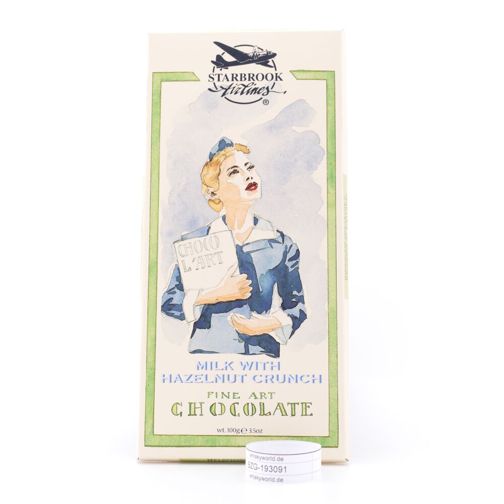 Starbrook Airlines Milchschokolade mit Haselnüssen 100 g