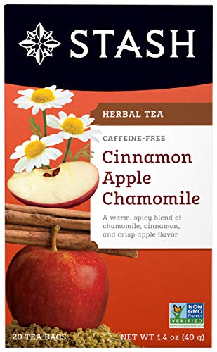 Stash Premium Herbal Tea Cinnamon Apple Chamomile -- 20 Tea Bags