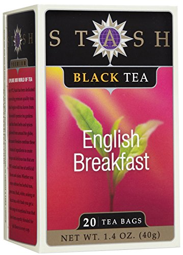 Stash Tea Company, English Breakfast Schwarzer Tee, 20 Teebeutel, 1,4 Unzen (40 g) von Stash Tea