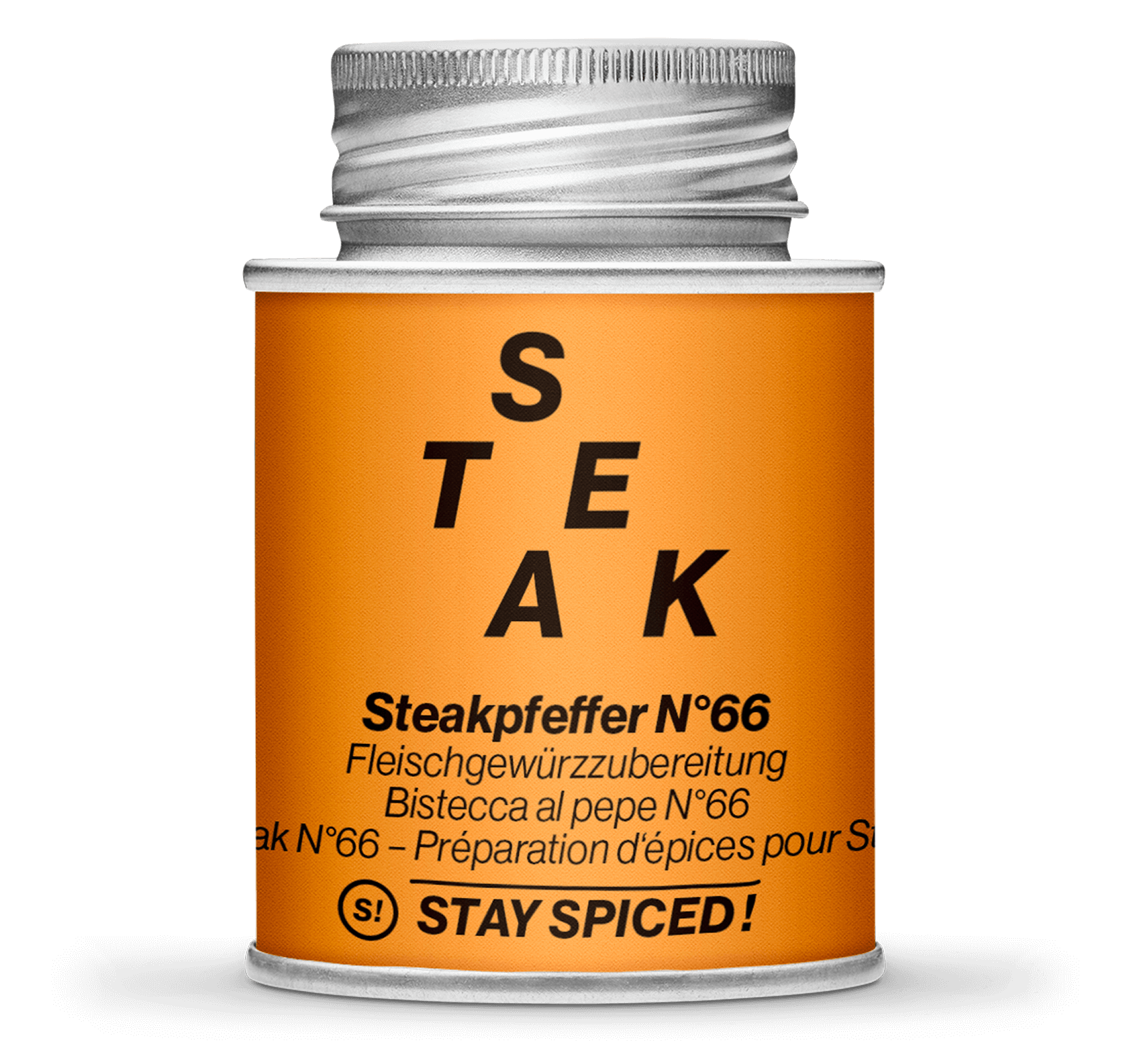 Steakpfeffer N°66 - Original Steakpepper 170ml Schraubdose