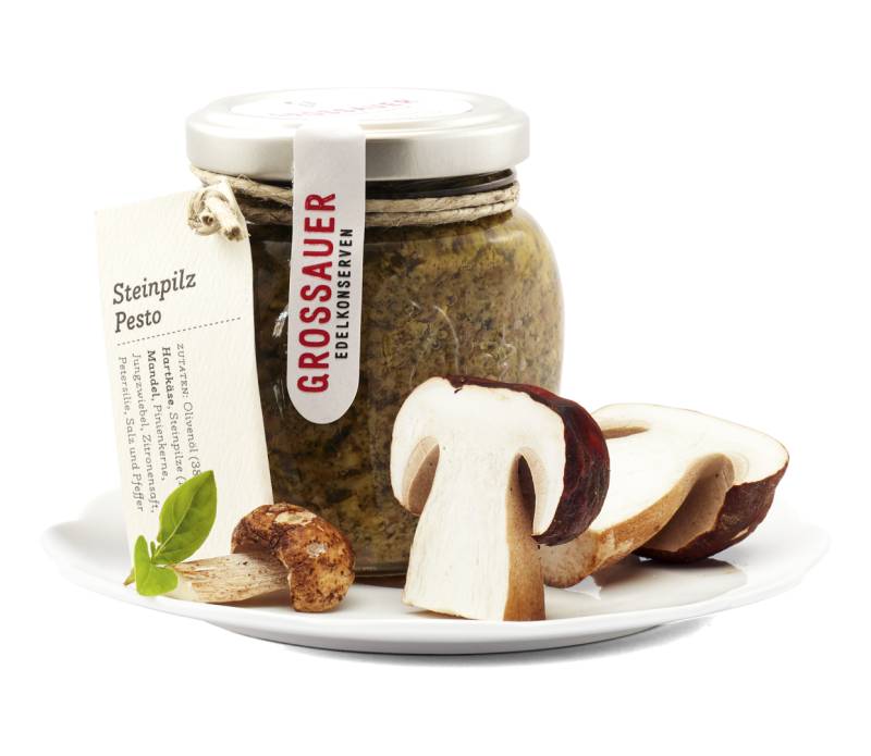 Steinpilzpesto von Grossauer Edelkonserven GmbH