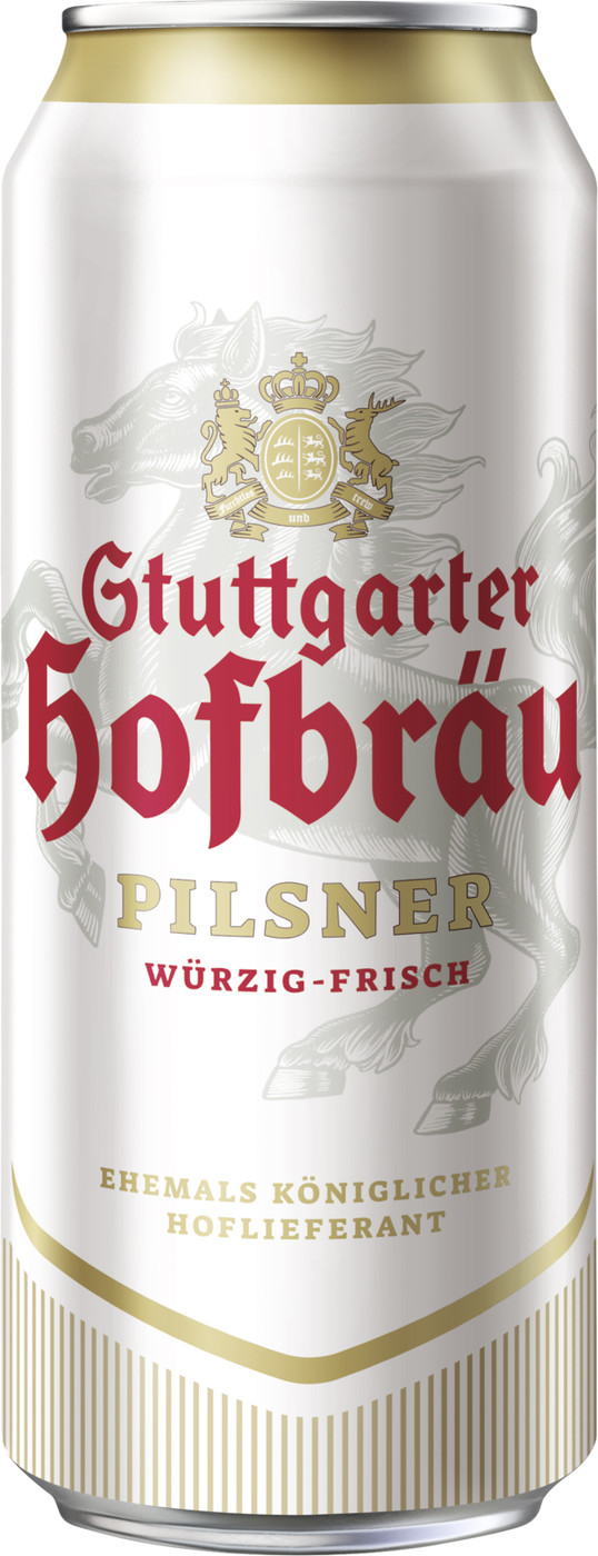 Stuttgarter Hofbräu Pilsner 0,5L Stuttgarter Hofbräu Pilsner 0,5L