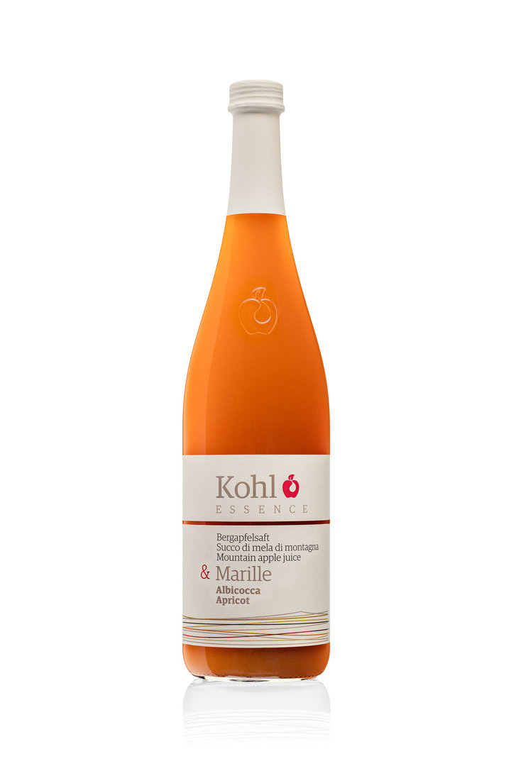 Südtiroler Bergapfelsaft + Marille Südtiroler Bergapfelsaft + Marille von Kohl