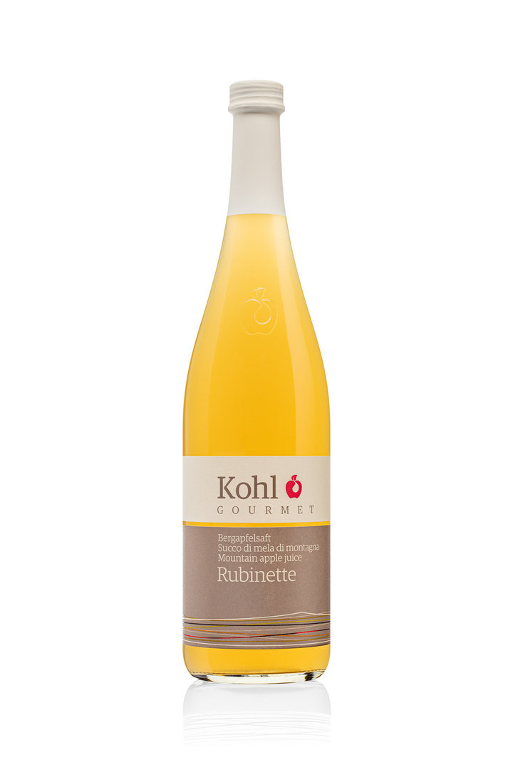 Südtiroler Bergapfelsaft Rubinette von Kohl