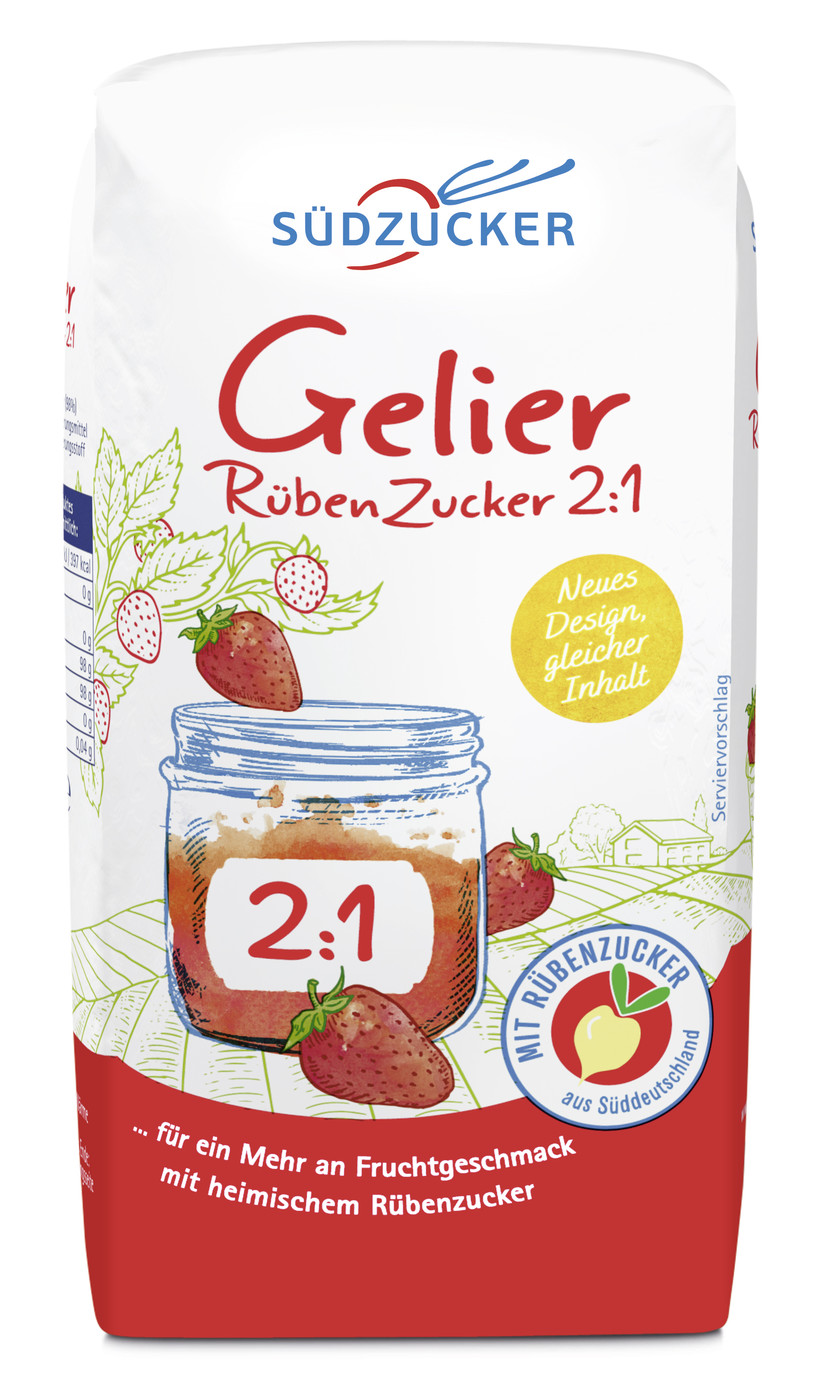 Südzucker Gelierzucker 2 plus 1 500G