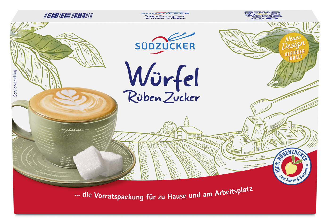 Südzucker Rüben Würfelzucker 1KG