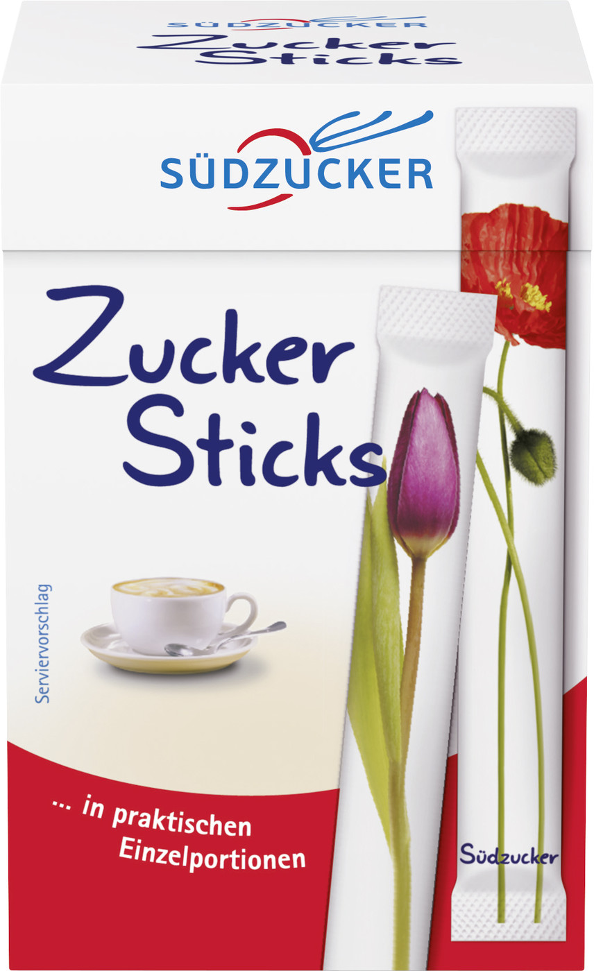 Südzucker Zucker Sticks 50ST 250G Südzucker Zucker Sticks 50ST 250G