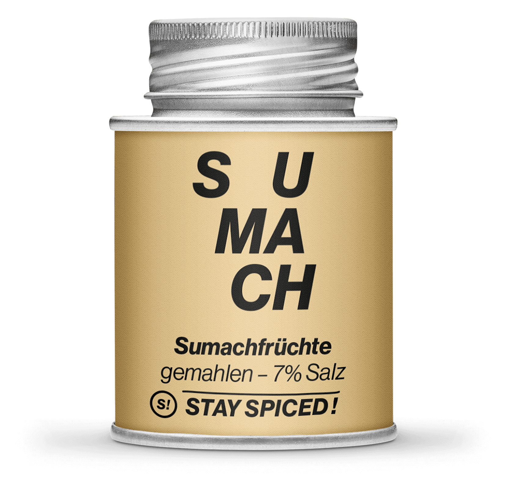 Sumachfrüchte - Sumach Türkisch - 7% Salz, 170ml Schraubdose Sumachfrüchte - Sumach Türkisch - 7% Salz, 170ml Schraubdose