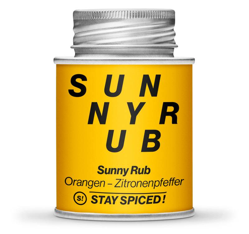 Sunny Rub, 170ml Schraubdose