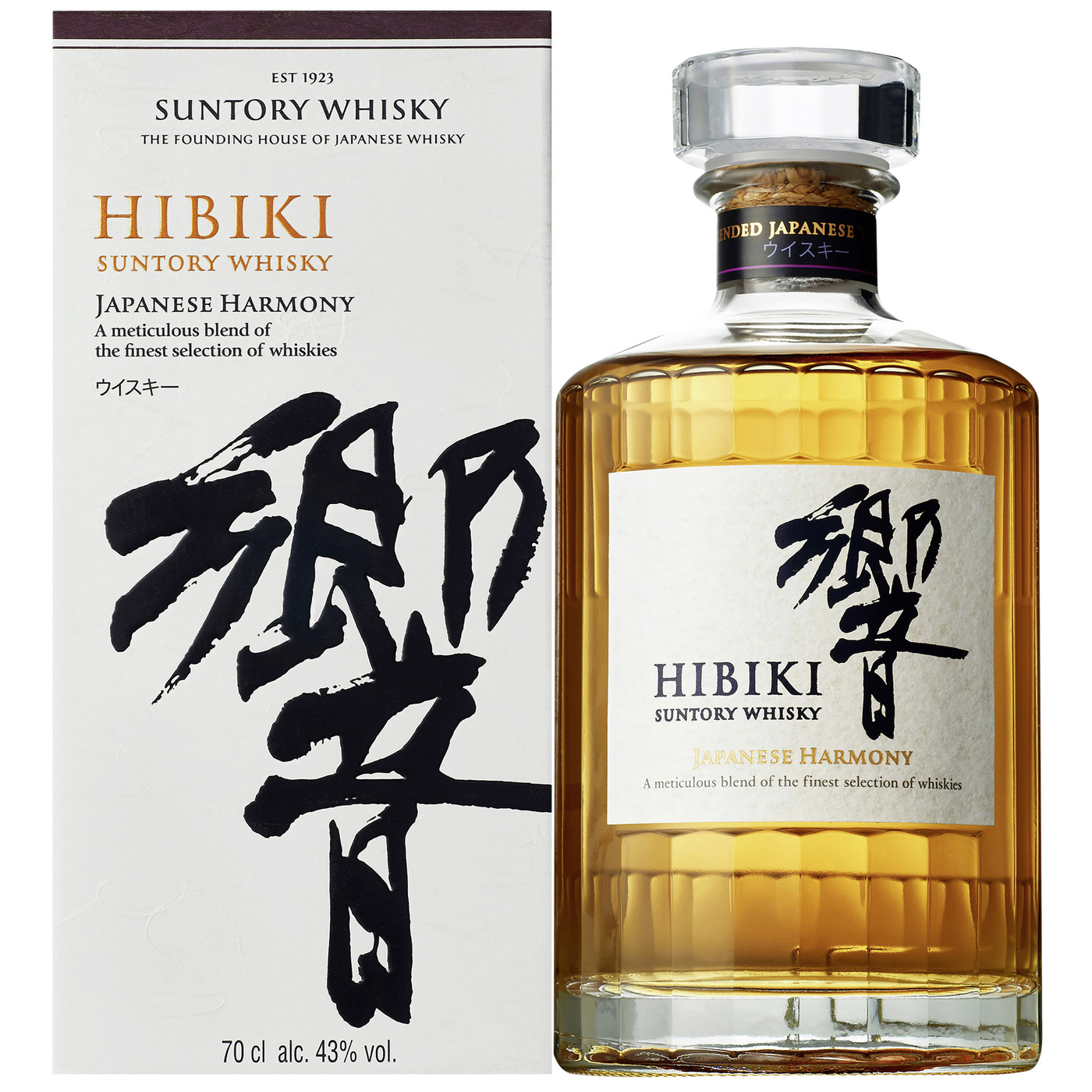 Suntory Hibiki Japanese Harmony Whisky 43% 0,7L Suntory Hibiki Japanese Harmony Whisky 43% 0,7L