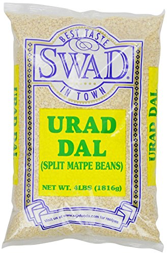 Swad Urad Dal Matpe Beans, Split, 4 Pound Swad Urad Dal Matpe Beans, Split, 4 Pound