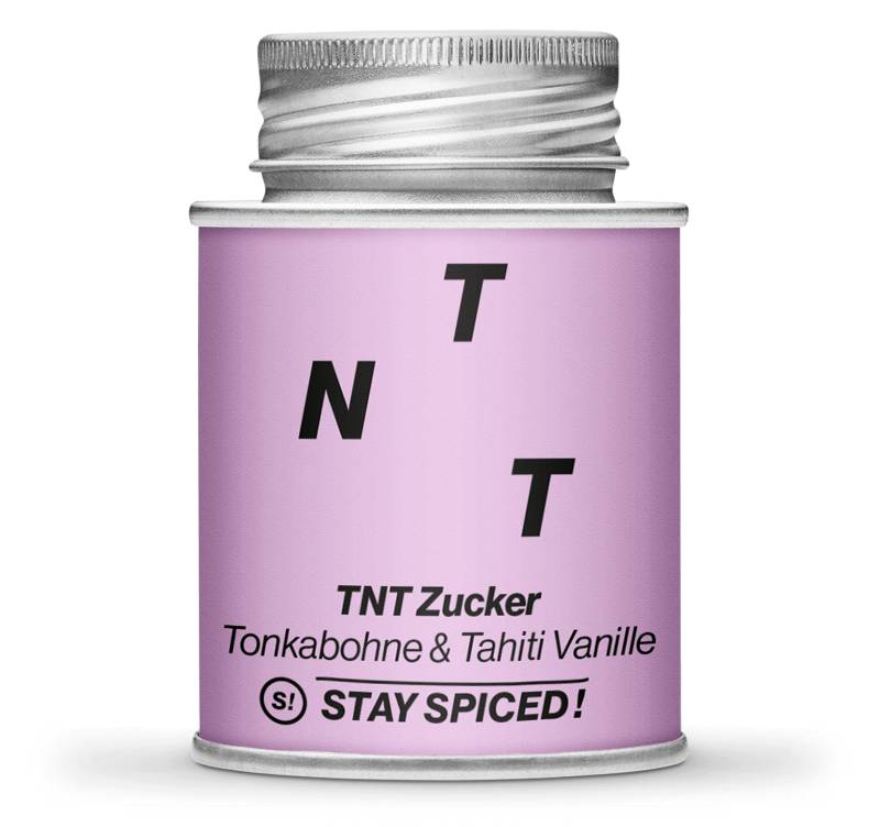 TNT - Zucker [Tonkabohne & Tahiti Vanille] 170ml Schraubdose