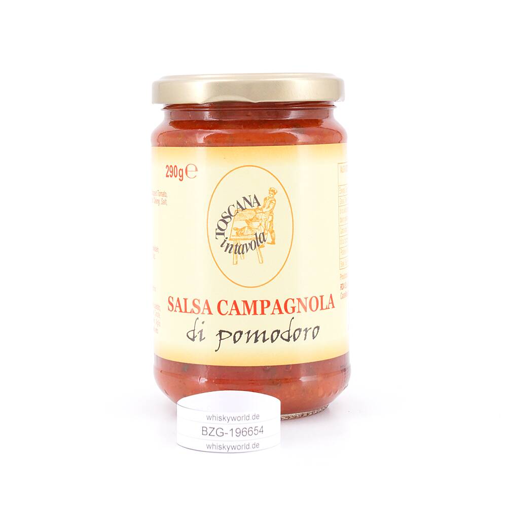 TOSCANA intavola Salsa Campagnola di Pomodoro 290 g TOSCANA intavola Salsa Campagnola di Pomodoro 290 g