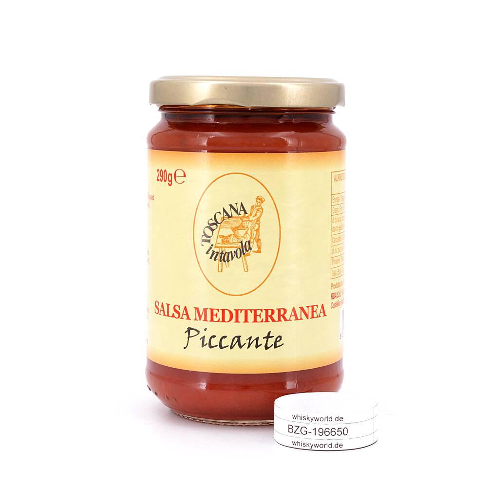 TOSCANA intavola Salsa Mediterranea Piccante 290 g