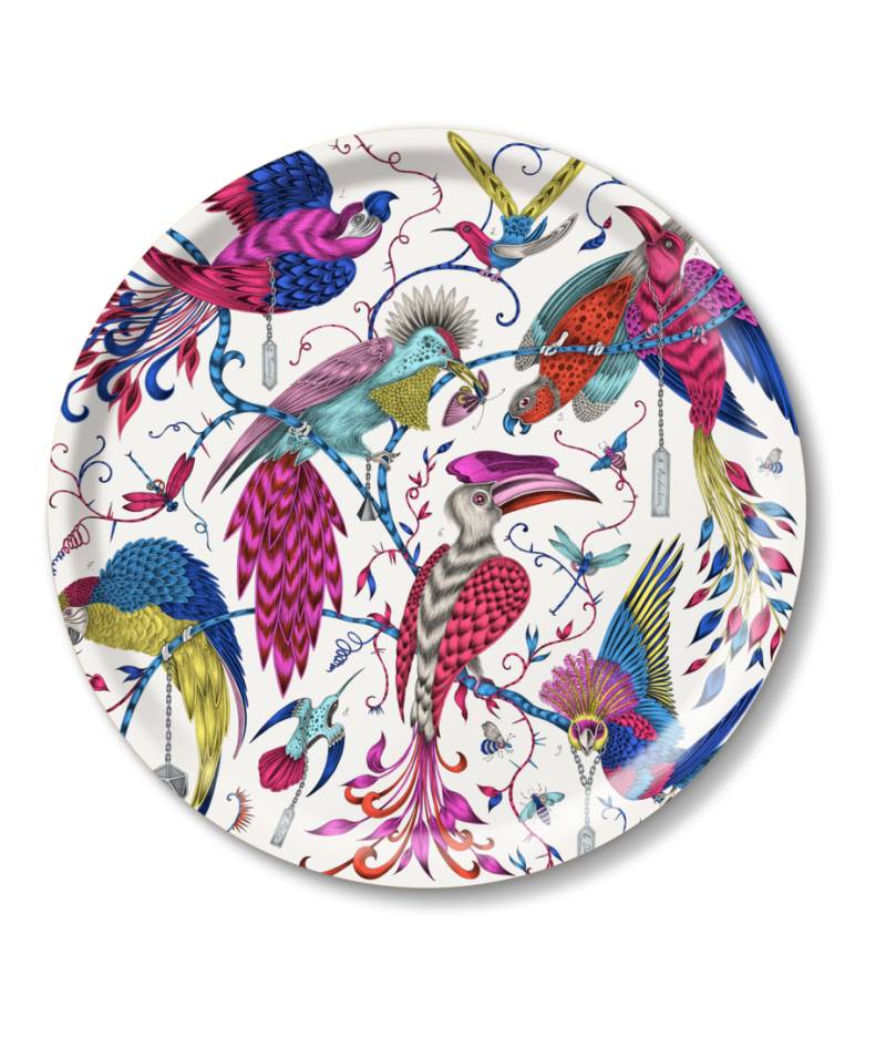 Tablett Audubon Vögel bunt von Jamida AB
