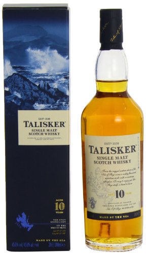 Talisker 10 Jahre, Single Malt Scotch Whisky, Isle of Skye, 0.2l von Talisker