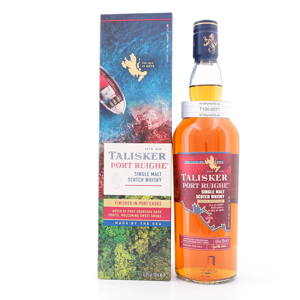 Talisker Port Ruighe finished in Port Casks 0,70 L/ 45.8% vol Talisker Port Ruighe finished in Port Casks 0,70 L/ 45.8% vol