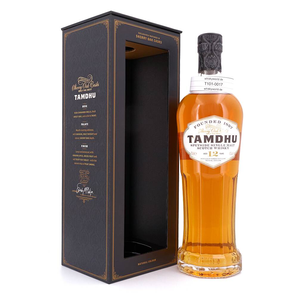 Tamdhu 12 Jahre Sherry Cask 0,70 L/ 43.0% vol Tamdhu 12 Jahre Sherry Cask 0,70 L/ 43.0% vol