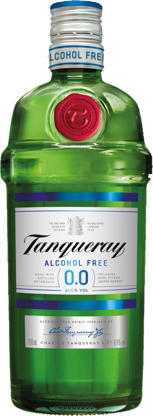 Tanqueray Gin 0,0% Alkoholfrei 0,7L - Etikett verschmutzt/beschädigt Tanqueray Gin 0,0% Alkoholfrei 0,7L - Etikett verschmutzt/beschädigt