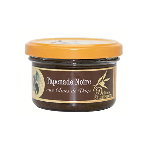 Tapenade Noire, Schwarze Oliven Zubereitung, 90g, Tapenade Noire aux Olives de Pays, Les Délices du Lubéron, Provence Tapenade Noire, Schwarze Oliven Zubereitung, 90g, Tapenade Noire aux Olives de Pays, Les Délices du Lubéron, Provence von Les Délices du Lubéron