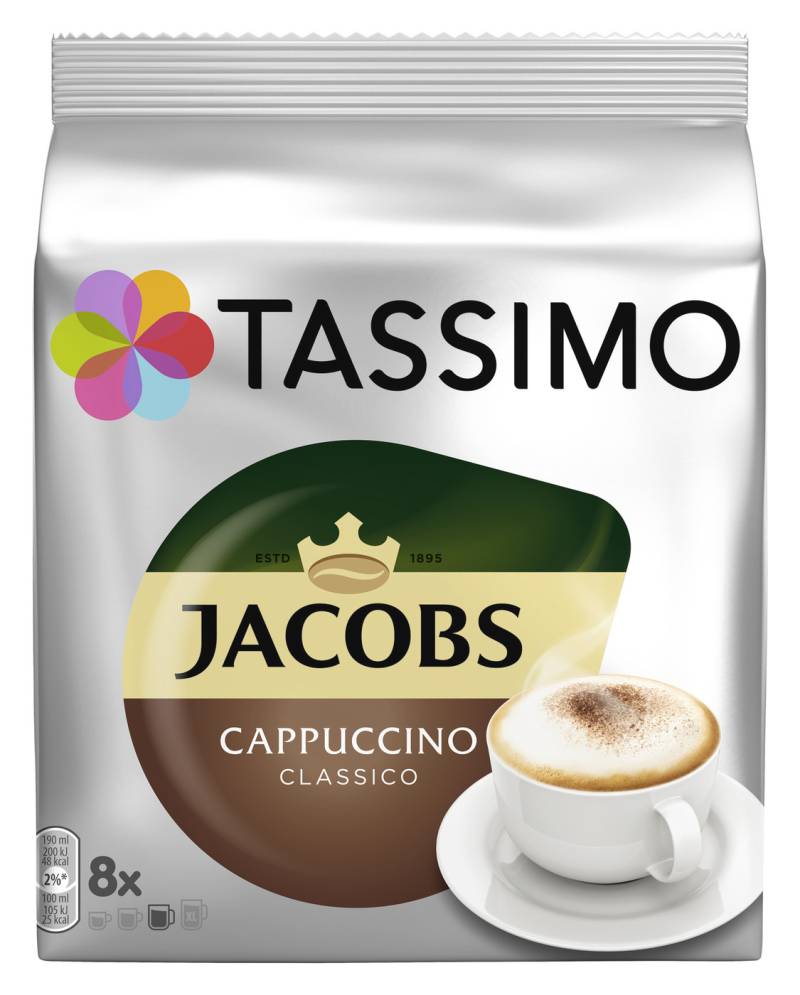 Tassimo Jacobs Cappuccino Classico 8ST 260G