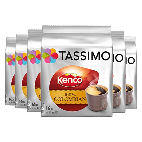 Tassimo Kenco kolumbianischen 16 T-Disc passend (Pack von 6)