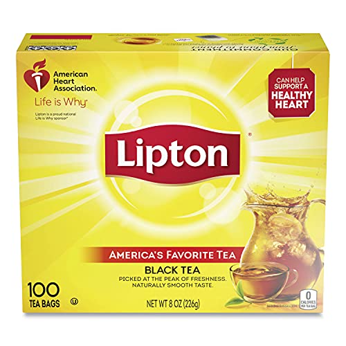 Lipton Tea Bags, Geschmacklos, 100/Box, 17.3 x 20 x 7 cm Lipton Tea Bags, Geschmacklos, 100/Box, 17.3 x 20 x 7 cm von Lipton