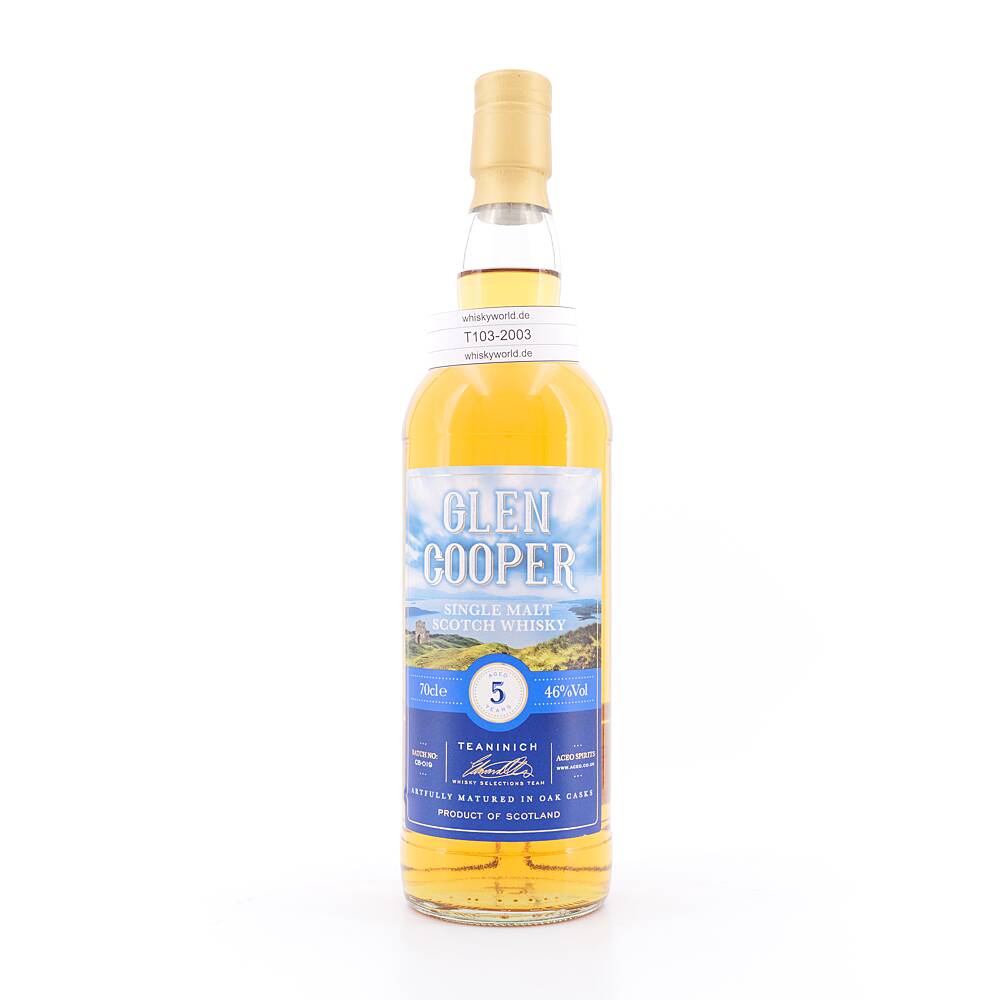 Teaninich Glen Cooper 5 Jahre Aceo Spirits 0,70 L/ 46.0% vol Teaninich Glen Cooper 5 Jahre Aceo Spirits 0,70 L/ 46.0% vol