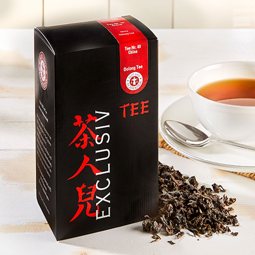 Schrader Tee Nr. 49 Schwarzer Tee China Oolong von Schrader