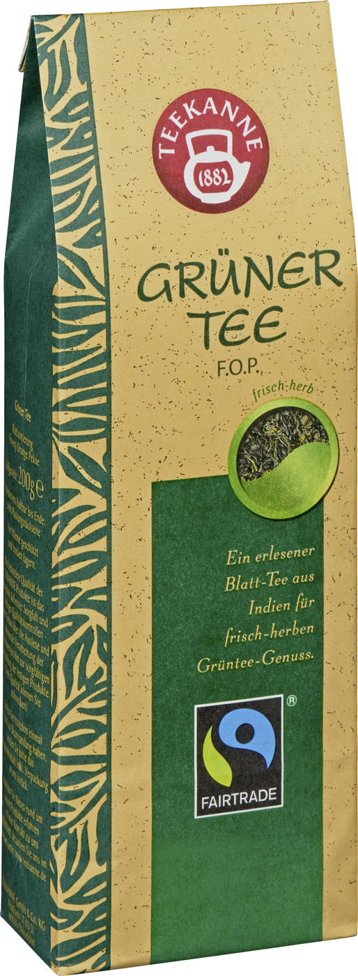 Teekanne Fairtrade Grüner Tee 200G