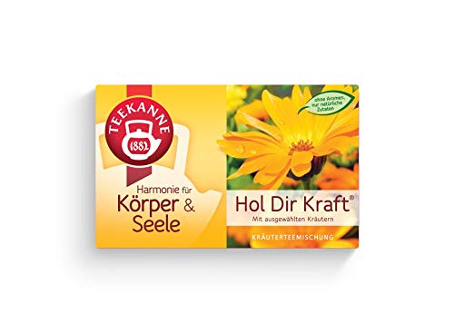 Teekanne Hol Dir Kraft Kr?uterteemischung 20 Beutel, 2er Pack (2 x 40 g Packung) von Teekanne