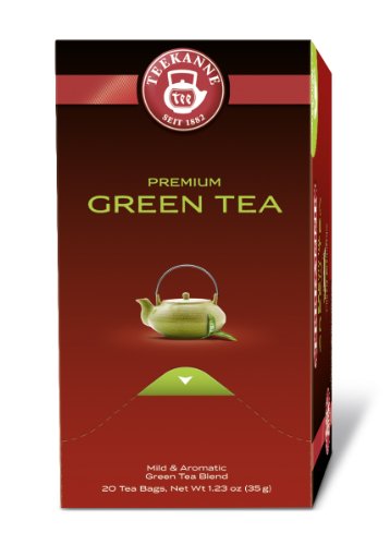 Teekanne Premium Green Tea 20 Beutel, 2er Pack (2 x 35 g Packung) von Teekanne