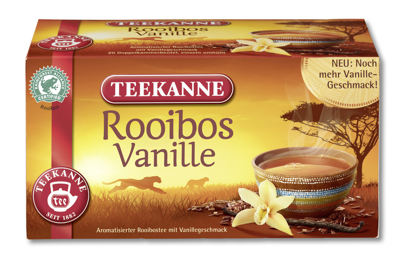 Teekanne Rooibos Vanille 20ST 35G