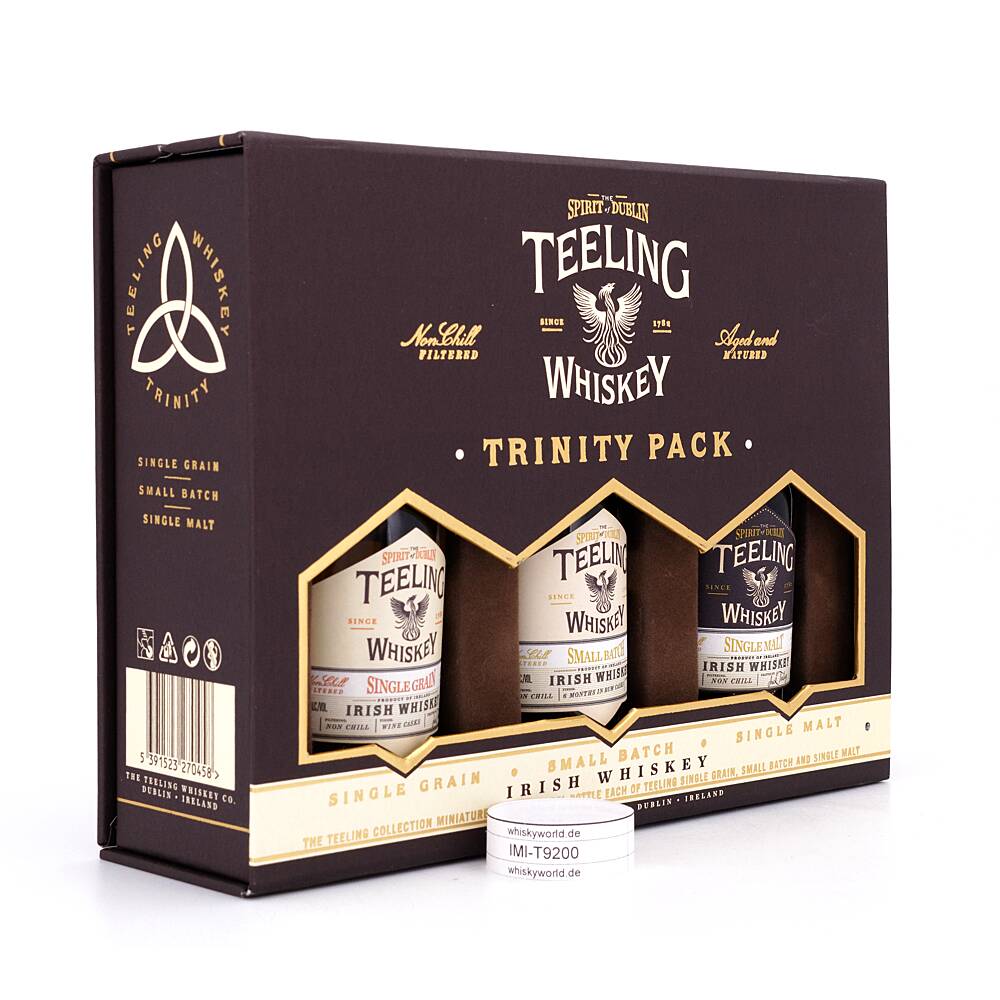 Teeling Collection beinhaltet Small Batch, Single 0,150 L/ 46.0% vol Teeling Collection beinhaltet Small Batch, Single 0,150 L/ 46.0% vol