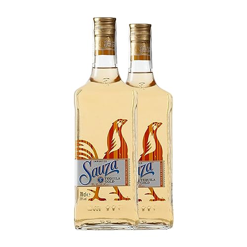 Tequila Suntory Sauza Extra Gold 70 cl (Schachtel mit 2 Flaschen von 70 cl)