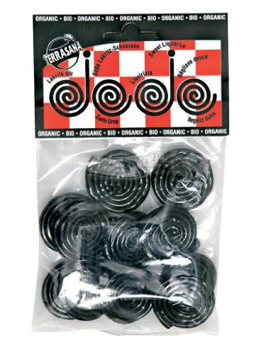Terrasana – Bio Lakritz-Schnecken süss – 100g Terrasana – Bio Lakritz-Schnecken süss – 100g