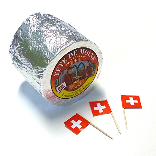 Tete de Moine Käse AOP Switzerland Mönchskopfkäse Classic 850g ganzer Laib für Girolle (ohne Kühlversand) von Tete de Moine
