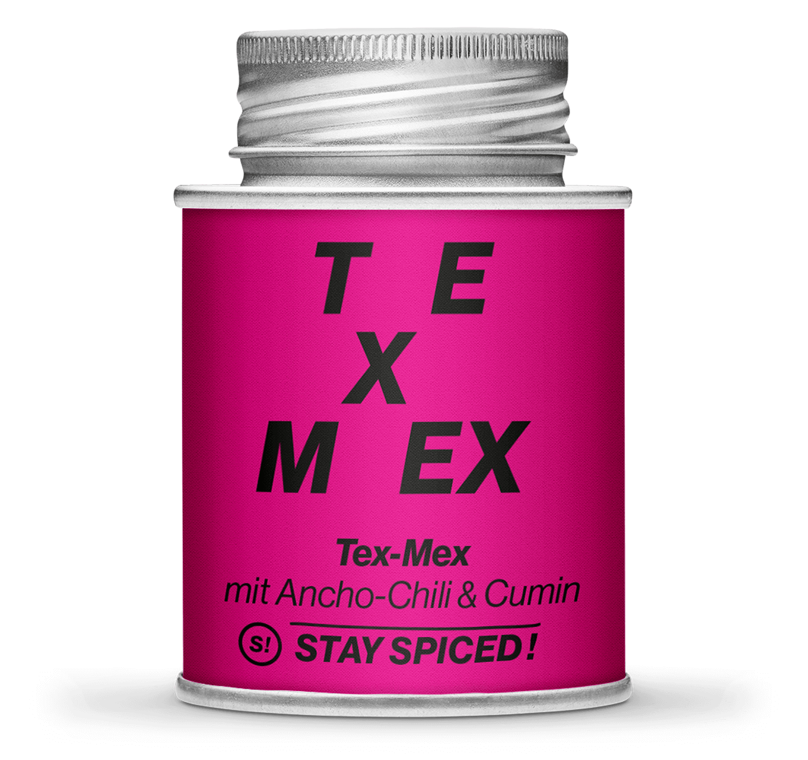 Tex-Mex Gewürzzubereitung mit Ancho-Chili & Cumin, 170ml Schraubdose