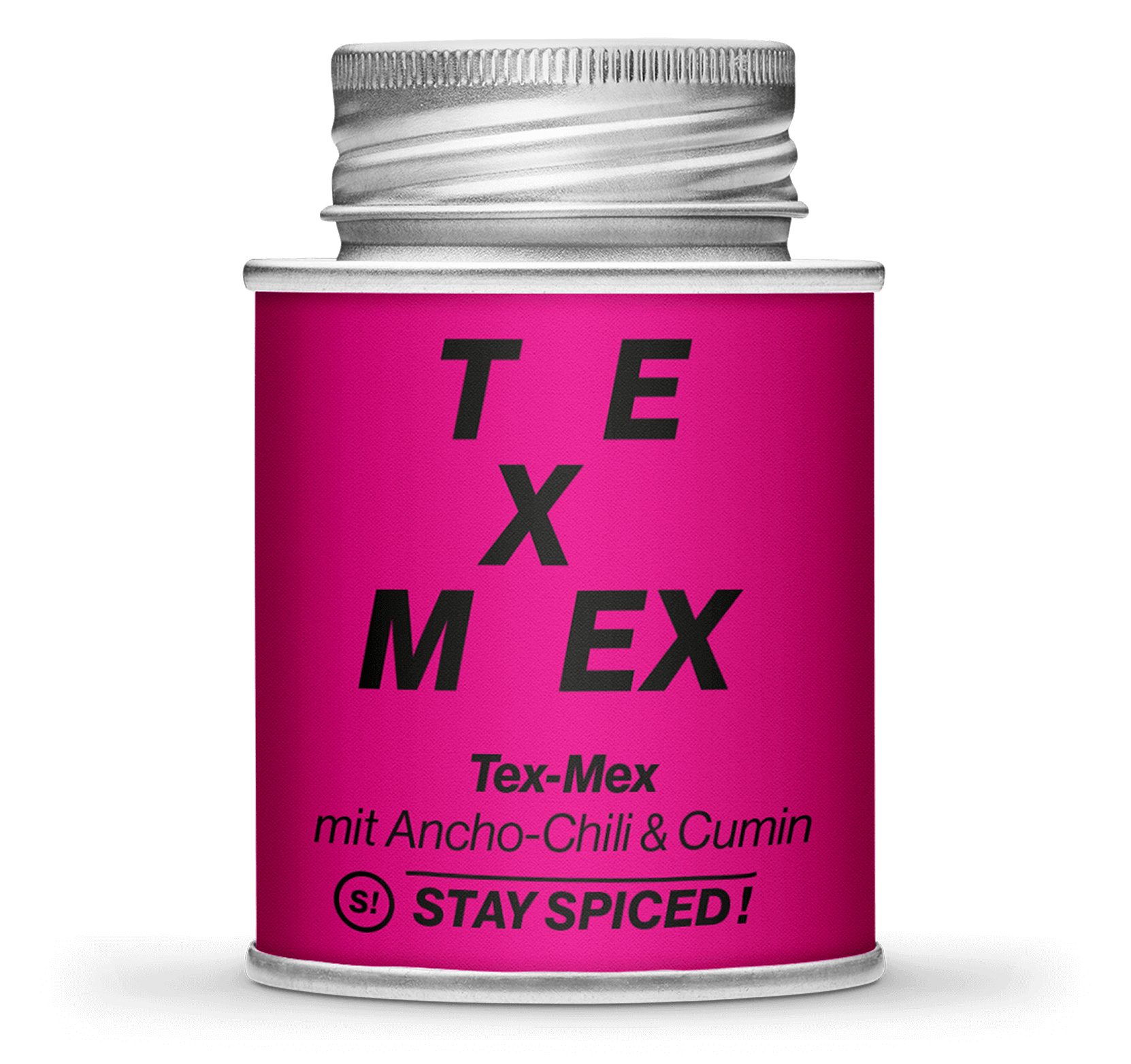 Tex-Mex Gewürzzubereitung mit Ancho-Chili & Cumin, 170ml Schraubdose Tex-Mex Gewürzzubereitung mit Ancho-Chili & Cumin, 170ml Schraubdose