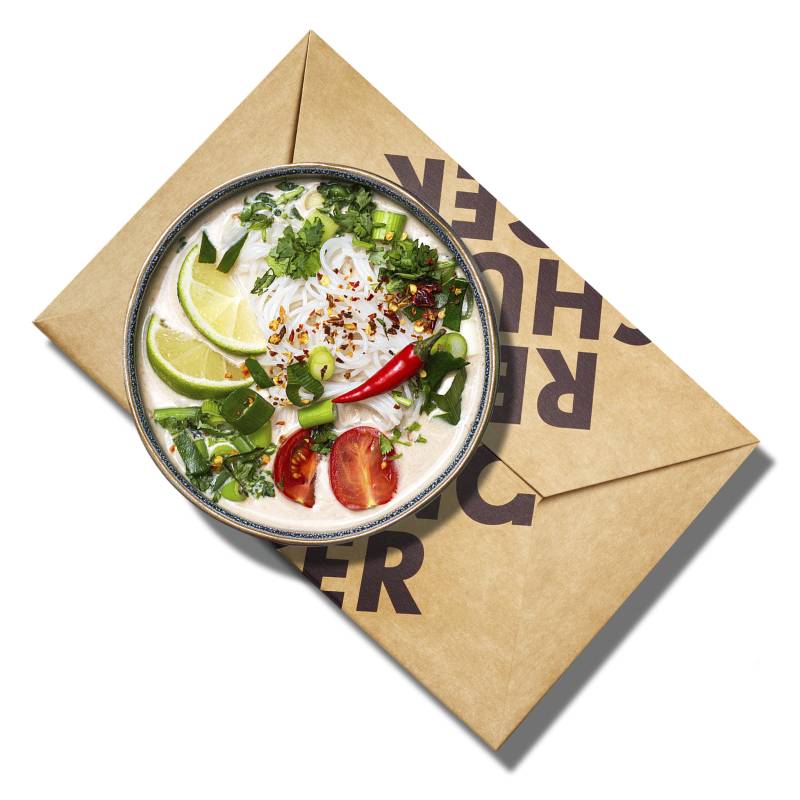 Reishunger Thai Suppen Box | Würzig scharfe Thai Suppen zum Selbermachen | Zutaten für 4 Personen | Vegan