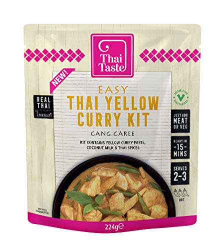 Thai Taste Yellow Curry Meal Kit, 224 g, 6 Stück Thai Taste Yellow Curry Meal Kit, 224 g, 6 Stück von Thai Taste