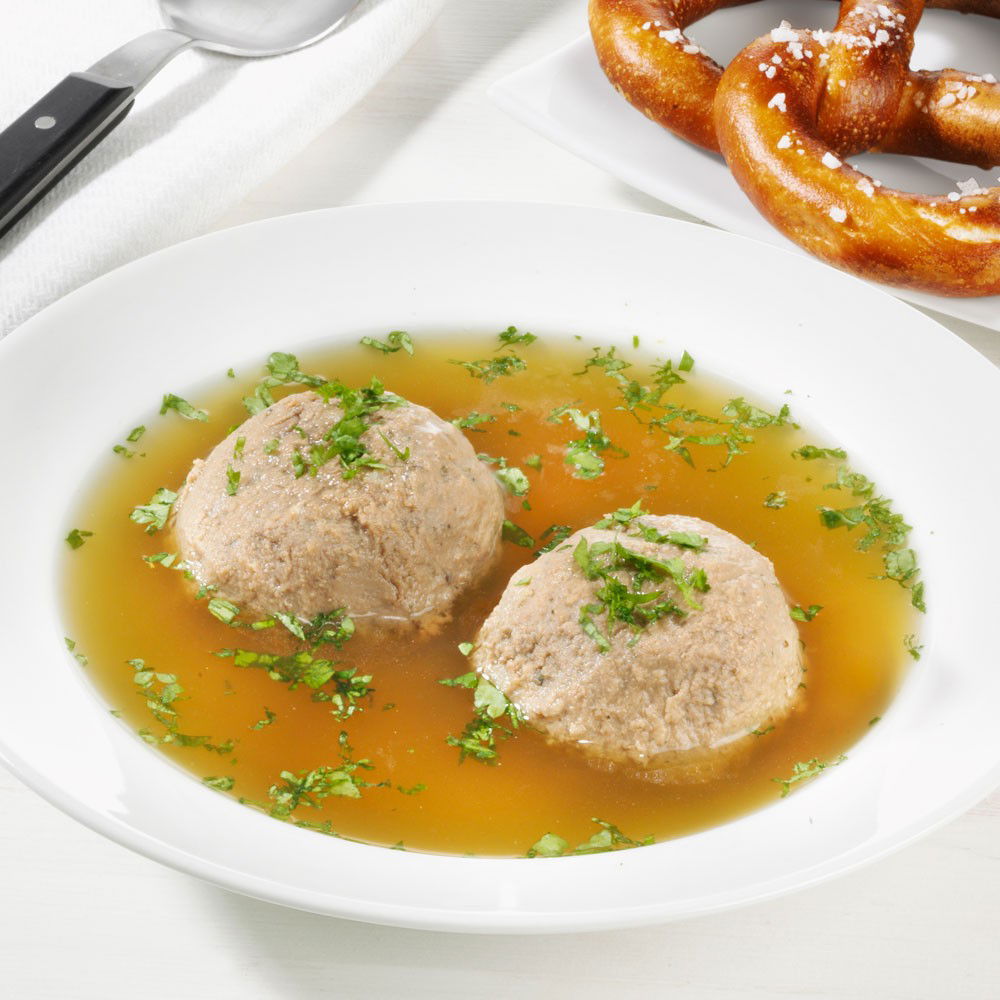 Bayerische Leberknödelsuppe von Englert