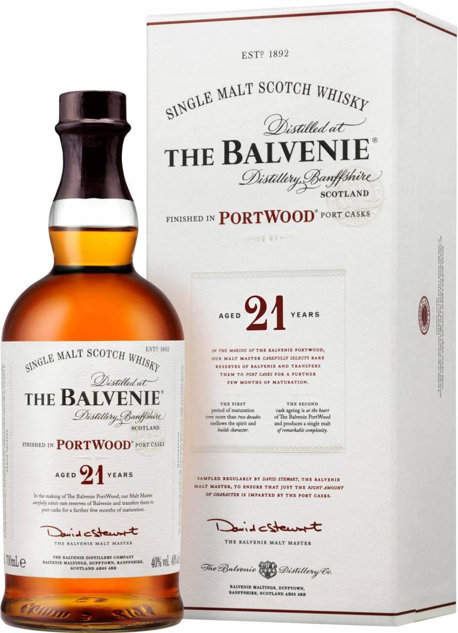 The Balvenie 21 Jahre Portwood Finish 0,7 Liter